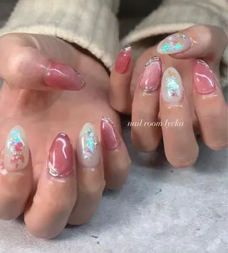 ネイル ネイルルームリッカ 𝐦𝐚𝐲𝐮のネイルデザイン