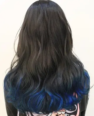 ロング 山下 翔のヘアスタイル