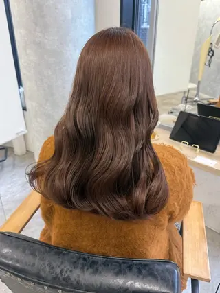 カラー ヘアアレンジ Himawari♡ 柔らかいカラーのヘアスタイル