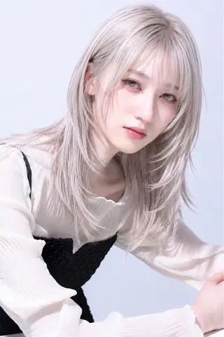 セミロング カラー BOXmico. 南堀江　宇都宮のヘアスタイル