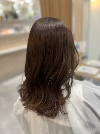 ミディアム あかり🌷 カラーリストのヘアスタイル