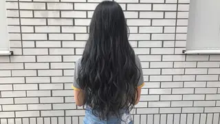 ロング カラー 当日予約🆗✂︎ ウエモト タクのヘアスタイル