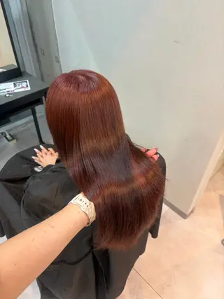 ロング カラー みのり ワンホンヘア🕊️のヘアスタイル