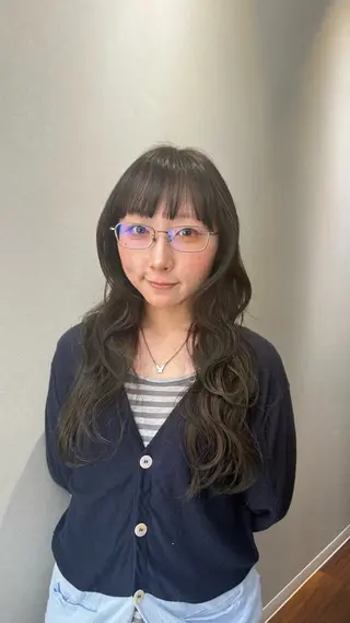 セミロング カラー "Daisy" Rio /大名・天神のヘアスタイル