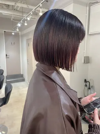 ショート カラー 艶髪/透明感カラー tawadaのヘアスタイル