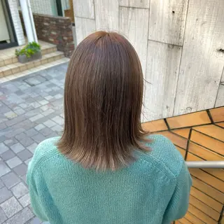 カラー 山本美月🫧艶カラー 🐬暖色カラー🫧のヘアスタイル