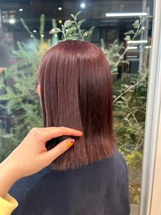 カラー 明津 桜空のヘアスタイル