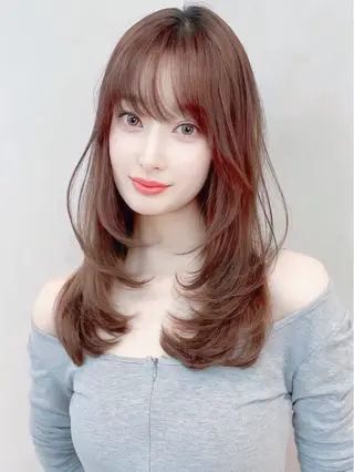 ミディアム 久米 春輝のヘアスタイル