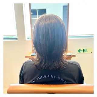 ミディアム 北上 春華のヘアスタイル