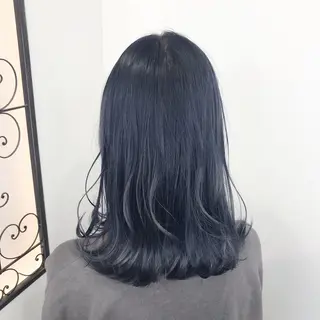 セミロング カラー AVANCE 長尾 尚悟のヘアスタイル