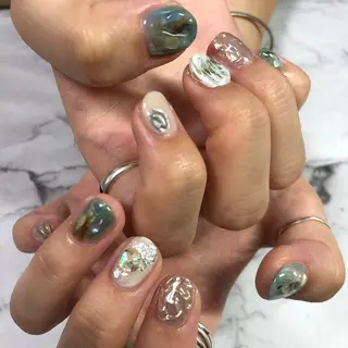 ネイル kiki nail &brow二子玉川のネイルデザイン