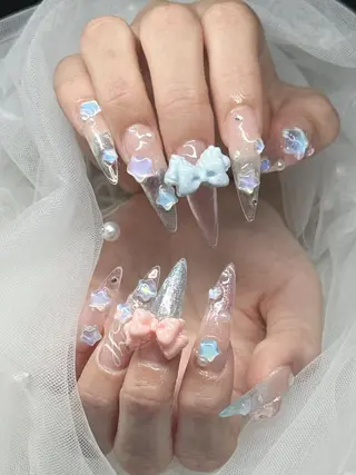 ネイル Lee Nails チップ長さだし専門店のネイルデザイン