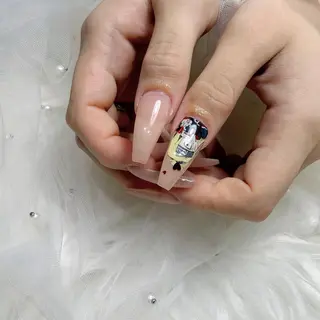 ネイル PEEKABOO 旧:momo京橋のネイルデザイン