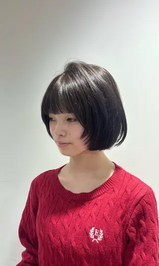 ショート 羽田 莉野のヘアスタイル