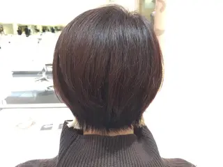 ショート ✂️小顔カット✂️ 山本有紀のヘアスタイル