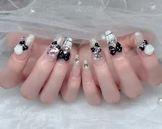 ネイル 🎀PG🩵 ネイルサロンのネイルデザイン
