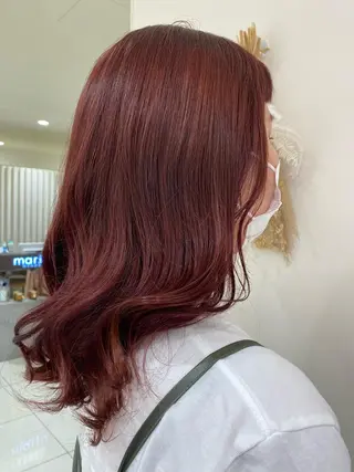 ロング カラー 銀座メンズ専門🖤 叶奈々のヘアスタイル