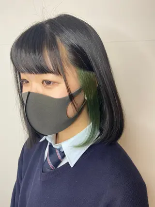 カラー ayumi🦖/ 似合わせカラー🤎のヘアスタイル