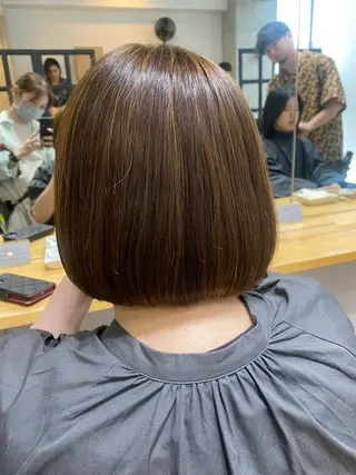 セミロング カラー 似合う髪型見つけます AYAKAのヘアスタイル