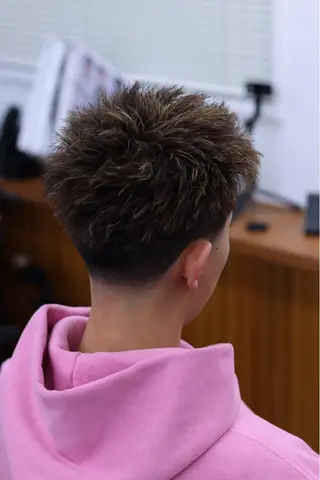 ショート メンズ メンズカット 髙橋創のヘアスタイル