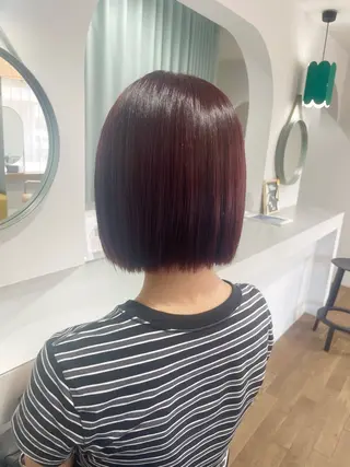 ミディアム lutz／ MIONのヘアスタイル