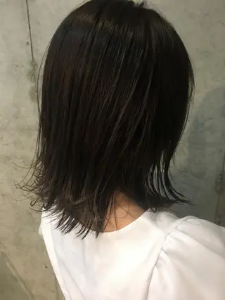 ミディアム カラー パーマ ヘアアレンジ ネイル キッズ メンズ マツエク・マツパ 🌸グレージュ/ ベージュ🌸yutaのヘアスタイル