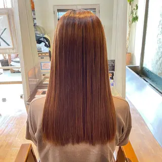 ロング 梶谷 和希のヘアスタイル