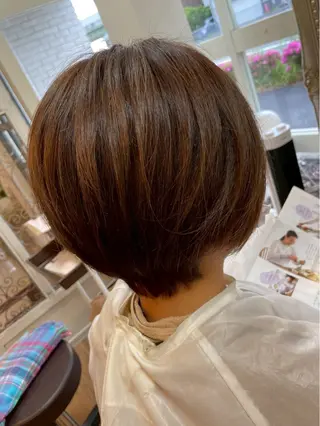 ショート 杉山 七海のヘアスタイル