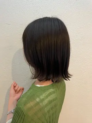 ミディアム カラー 英語ok sohee ソヒ 305号室のヘアスタイル