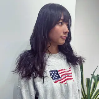 カラー セナ✨ ブリーチカラーのヘアスタイル