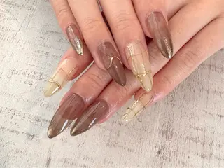 ネイル 𖡼 yumenoのネイルデザイン