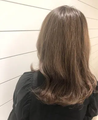 セミロング カラー 🍊新宿南口🍊 ERINAのヘアスタイル