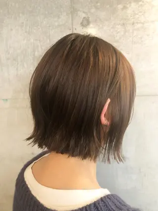 ショート カラー HIROKI ”博多 /ボブのヘアスタイル