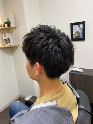 ショート メンズ KUTSUKAKE YUTOのヘアスタイル