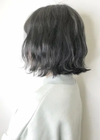 ミディアム メンズ レイヤー ウルフ 弓木啓輔のヘアスタイル
