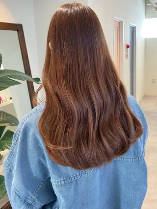 ロング カラー 当日予約大歓迎💗 依田瑞希のヘアスタイル
