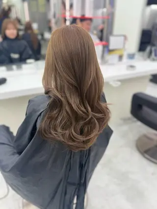 ロング カラー 🥂上品ワンホンヘア 🥂nozomiのヘアスタイル
