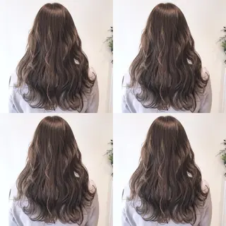 セミロング カラー 【ツヤ髪カラー】本郷 星音のヘアスタイル