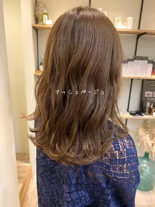 セミロング CASANE 大橋康智のヘアスタイル