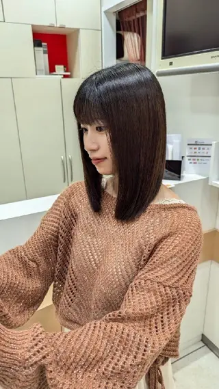 ミディアム 斉藤 充哉のヘアスタイル