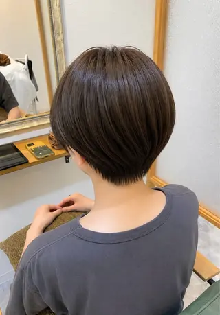ショート カラー 【enil代表】 杉林和哉のヘアスタイル