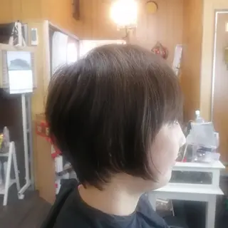 ショート 【渋谷|畑中】 美女が沼るヘッドスパのヘアスタイル