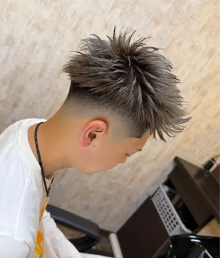 ショート メンズ 橋本 羽玖のヘアスタイル