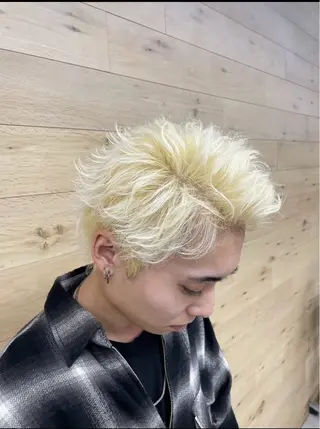 ショート カラー メンズ 中島 一将のヘアスタイル