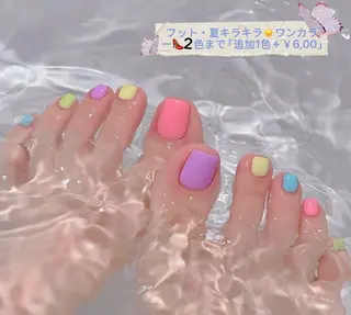 ネイル ラベンダー💖日暮里 ルル💖ネイルのネイルデザイン