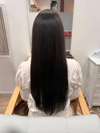 ロング カラー 高橋 優実のヘアスタイル