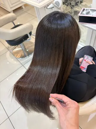 ロング 高橋 佑のヘアスタイル