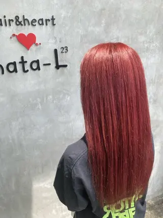 ロング カラー 大西 瞭弘のヘアスタイル