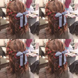 ミディアム ヘアアレンジ 🌷MAYU 🌷のヘアスタイル