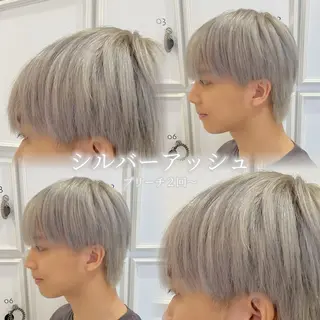 ショート メンズ 🫧縮毛矯正/透明感 カラー/愛莉🫧のヘアスタイル